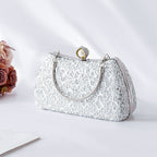 New Cheongsam Handbag Lace Sequins Fashion Banquet Evening Bag Dinner Clutch Bag Dress Shoulder Crossbody Bag