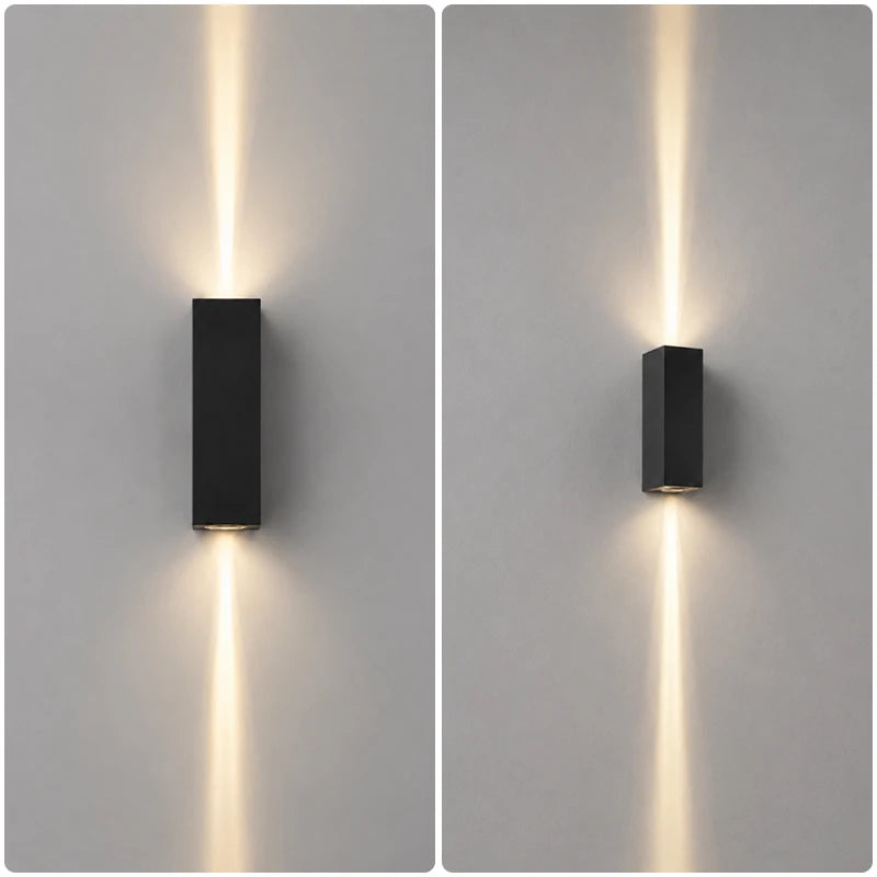 Minimalist Up/Down Outdoor Wall Light