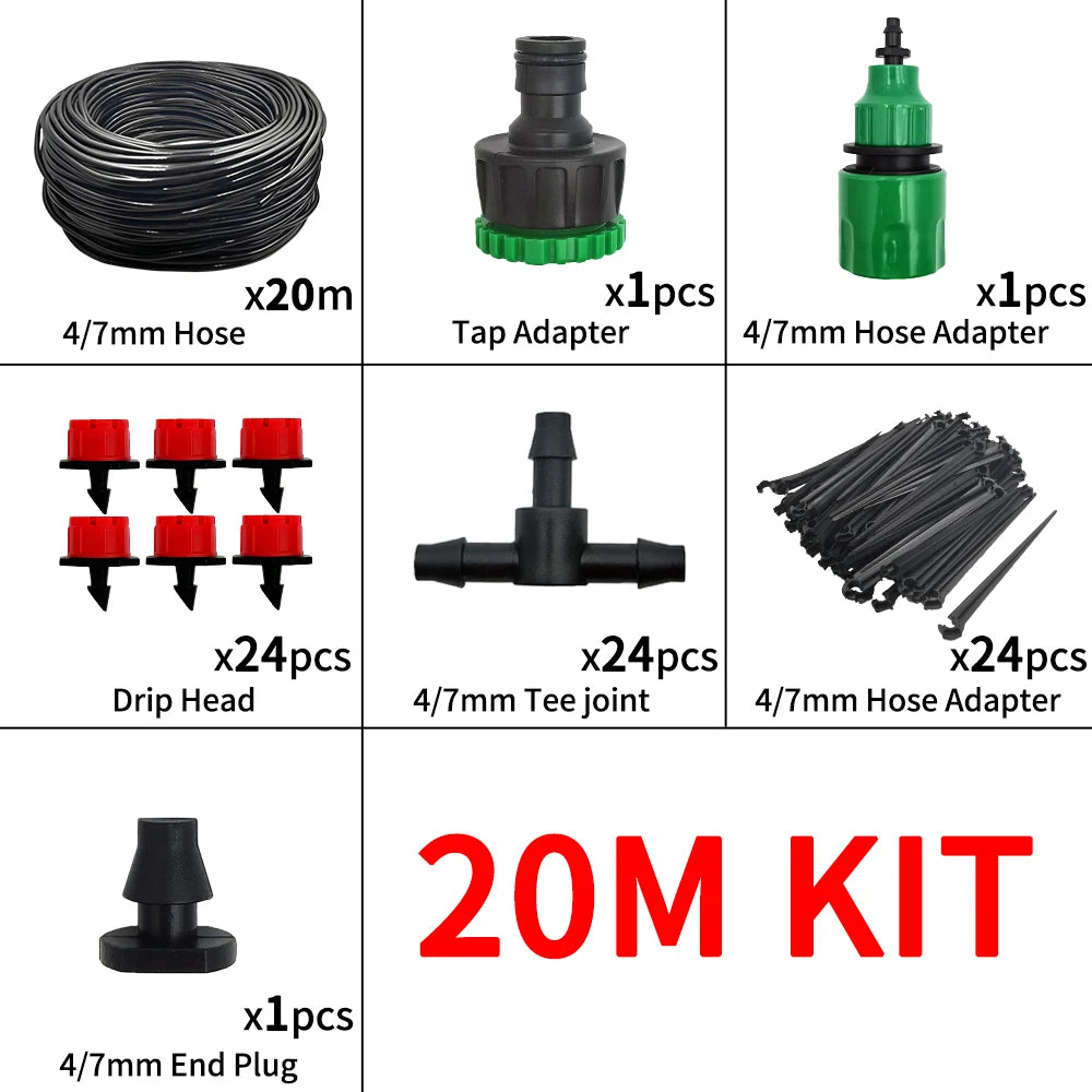 Adjustable Micro-Drip Watering Kit