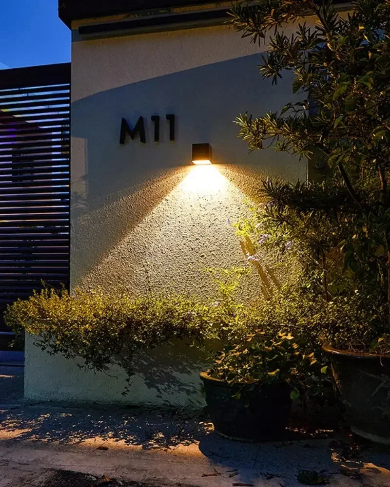 Modern Solar Wall Sconce