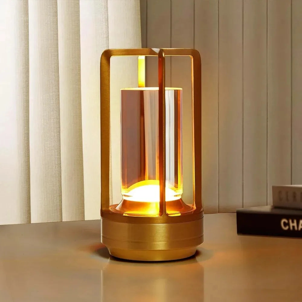 Valeroni Cordless Ambient Table Lamp | Rechargeable Touch Light
