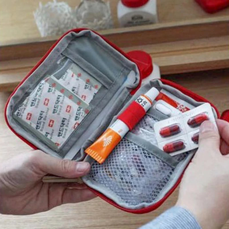 Compact Travel First-Aid Organizer