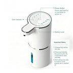 Automatic Liquid/Foma Soap Dispenser, Touchless Electric Dispenser, USB Rechargeable with Infrared Sensor for Bathroom,Kitchen