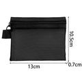 Sheer Mesh Travel Cosmetic Pouch