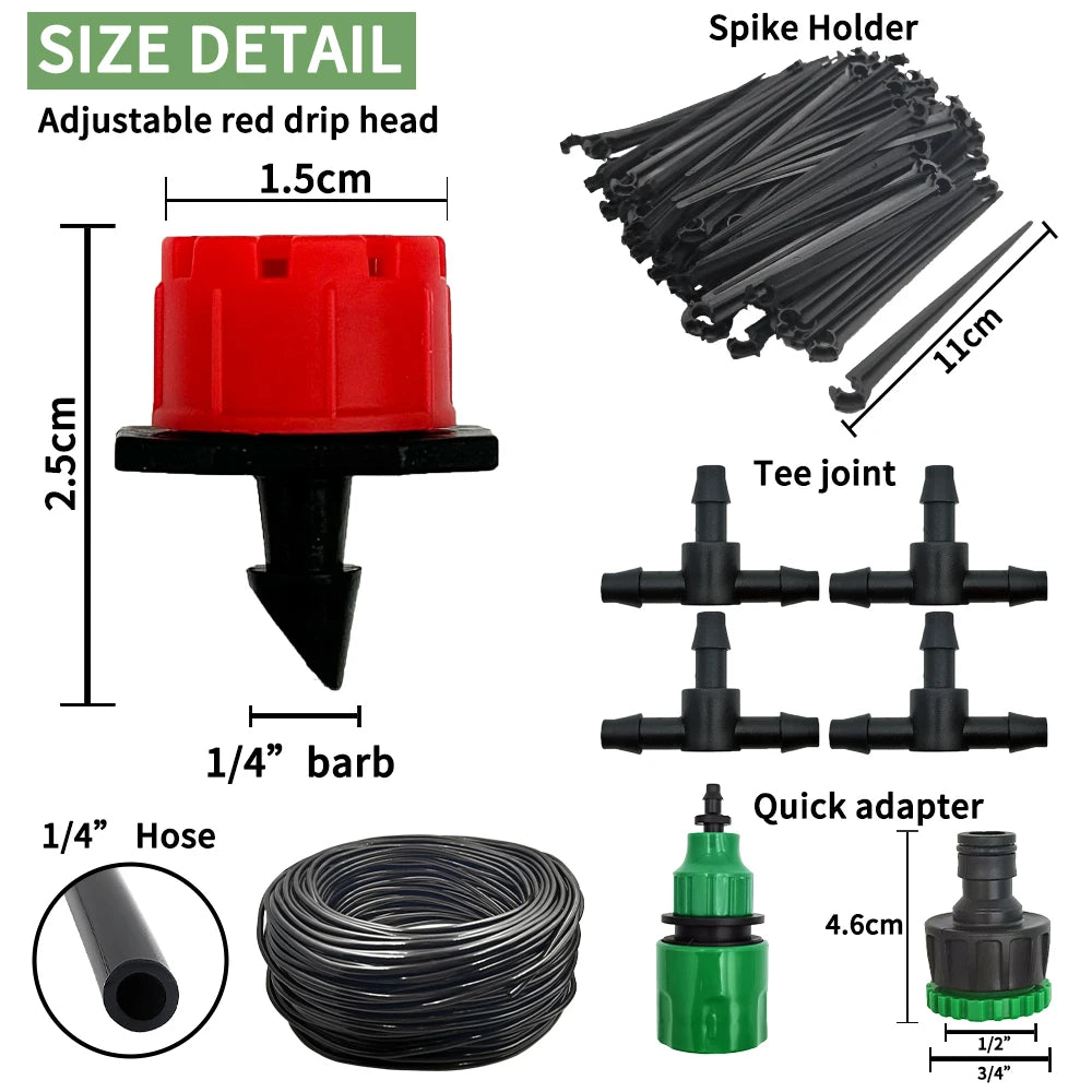 Adjustable Micro-Drip Watering Kit