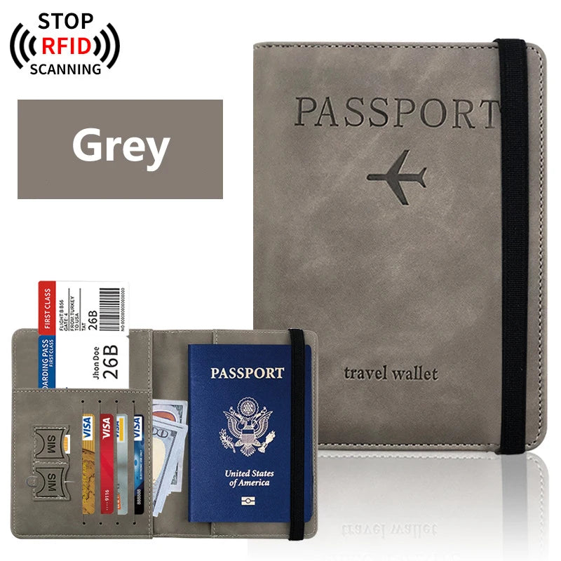RFID Travel Passport Wallet