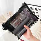Sheer Mesh Travel Cosmetic Pouch