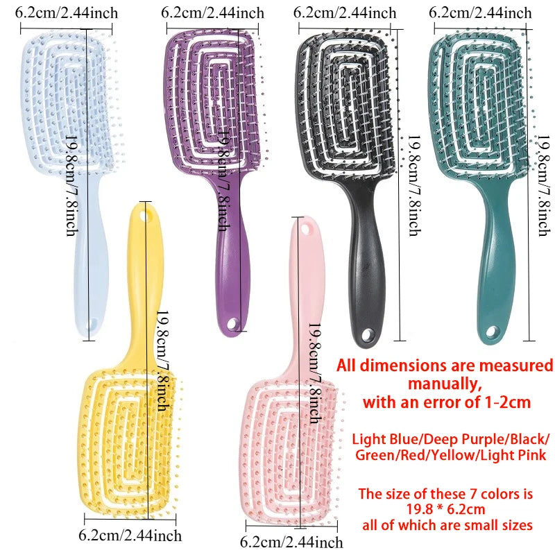 Airflow Detangling & Scalp Massage Brush