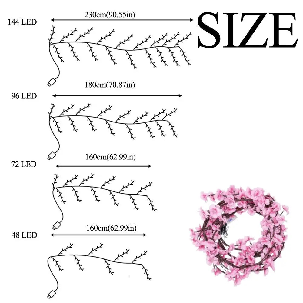 Cherry Blossom LED Statement Tree