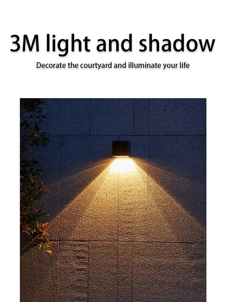 Modern Solar Wall Sconce