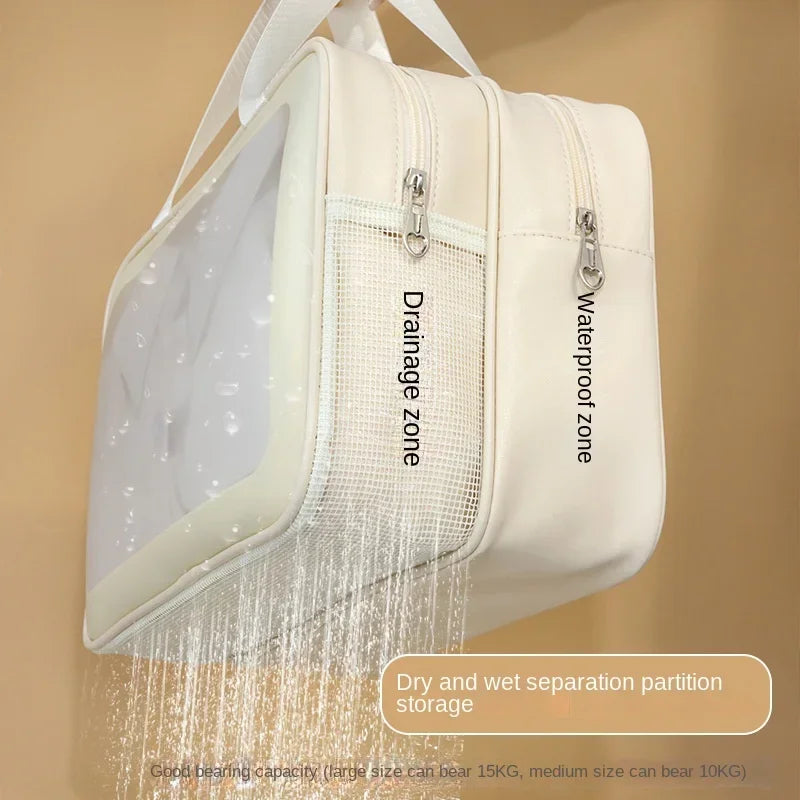 Wet/Dry Travel Beauty Organizer