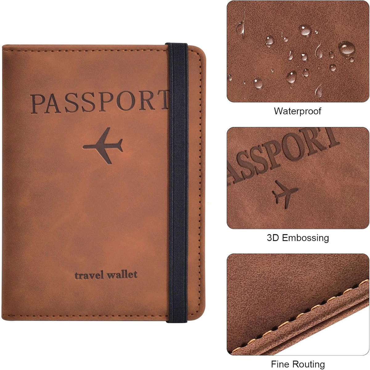 RFID Travel Passport Wallet