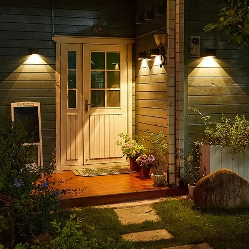 Modern Solar Wall Sconce
