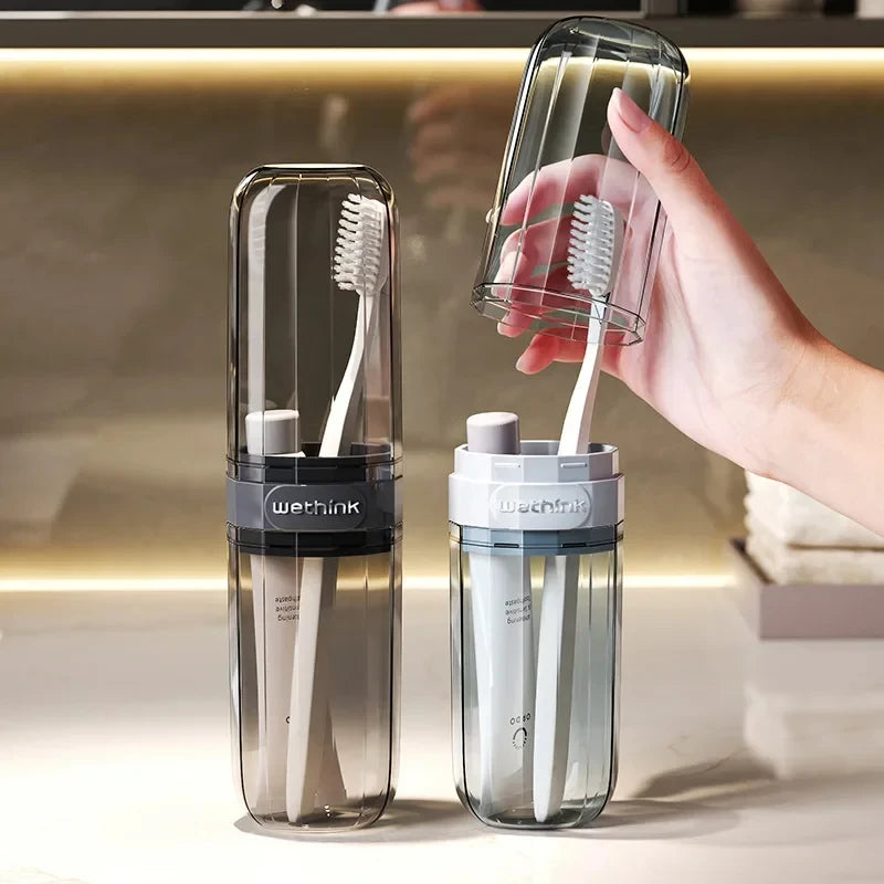 Hard-Shell Toothbrush Travel Case