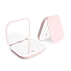 Valeroni LED Travel Makeup Mirror | Folding 1X/2X Magnification
