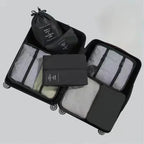 Valeroni 7-Piece Travel Packing Cube Set | Luggage Organizer