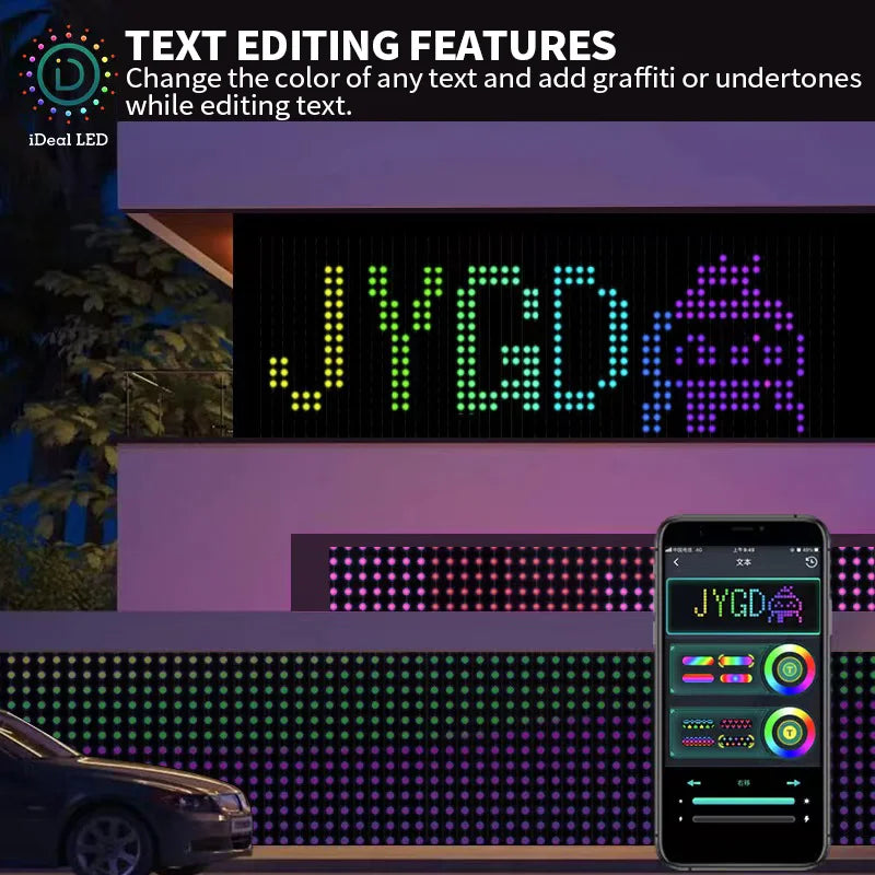 Smart LED Curtain Light Display