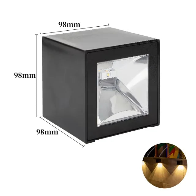 Modern Solar Wall Sconce