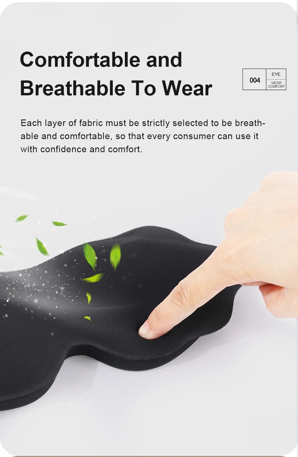 3D Contour Blackout Sleep Mask