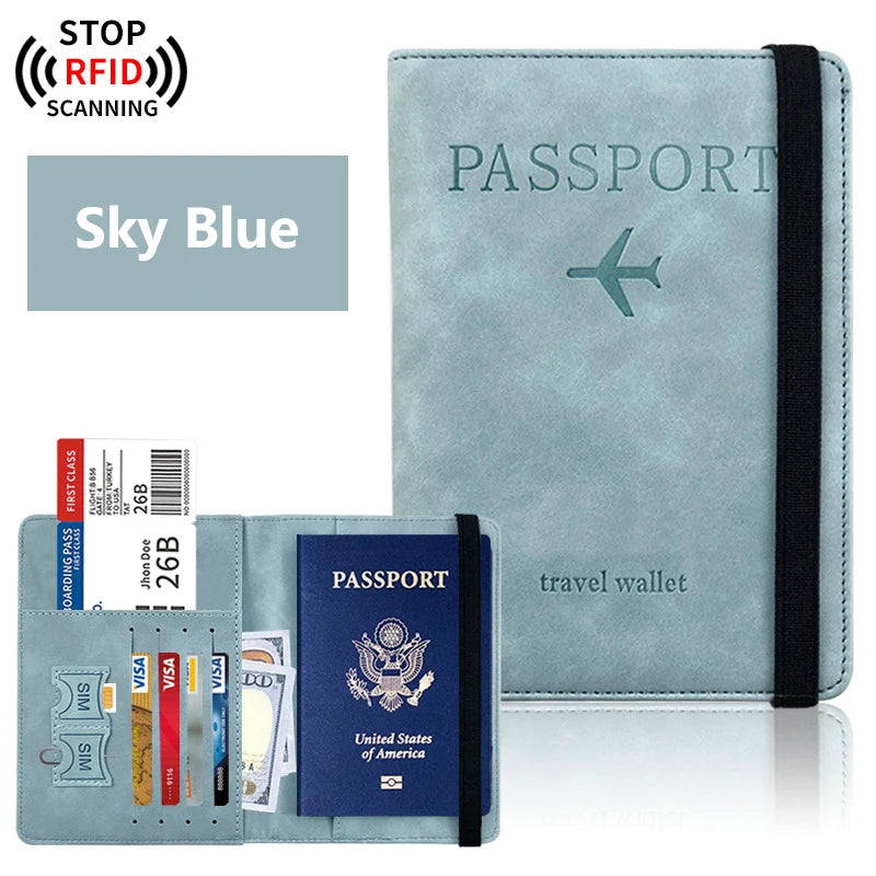 RFID Travel Passport Wallet