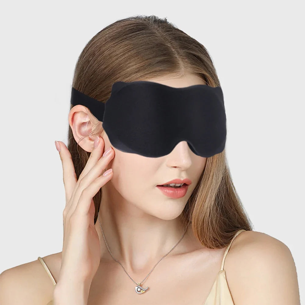 3D Contour Blackout Sleep Mask