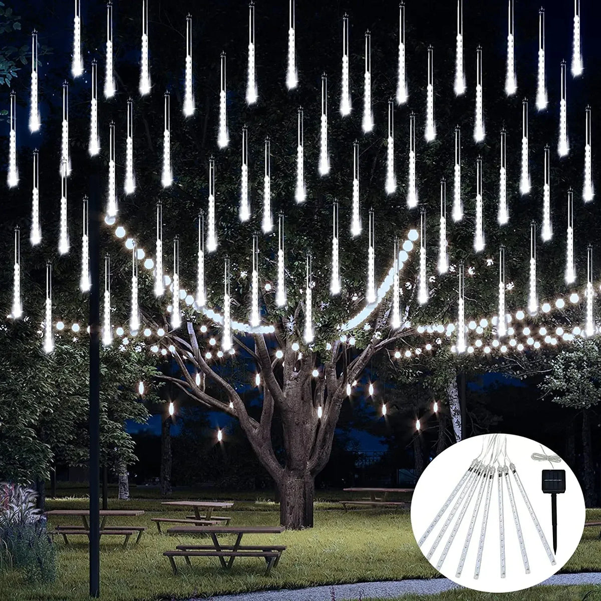 Solar Meteor Shower Lights