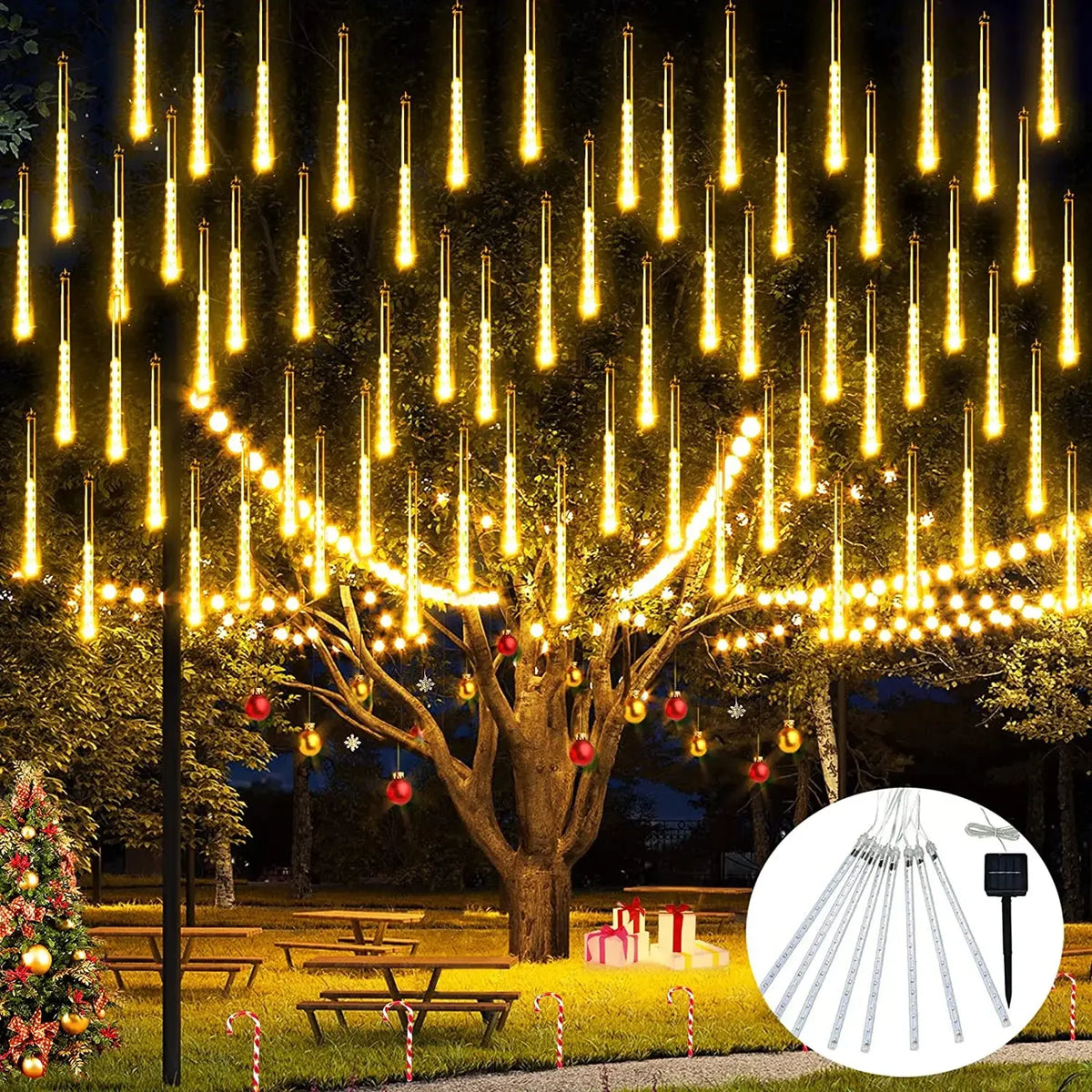 Solar Meteor Shower Lights