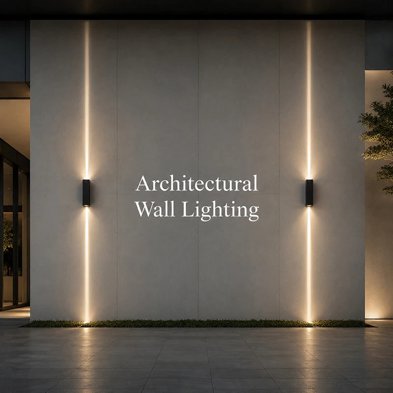 Minimalist Up/Down Outdoor Wall Light