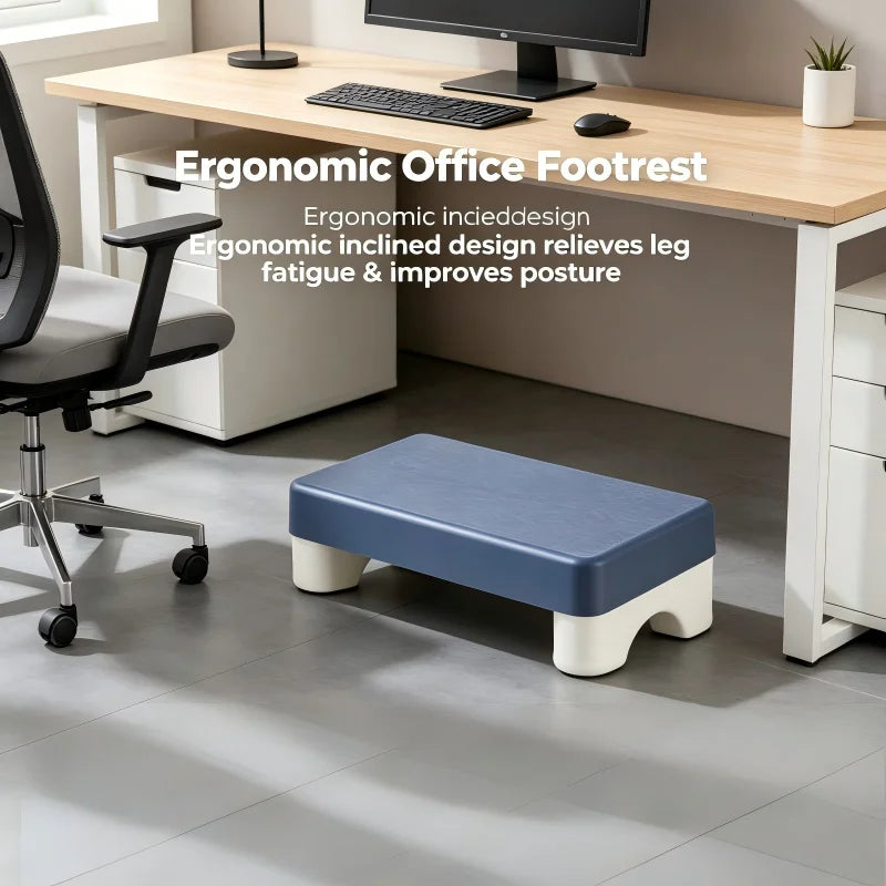 Ergonomic Under-Desk Footrest
