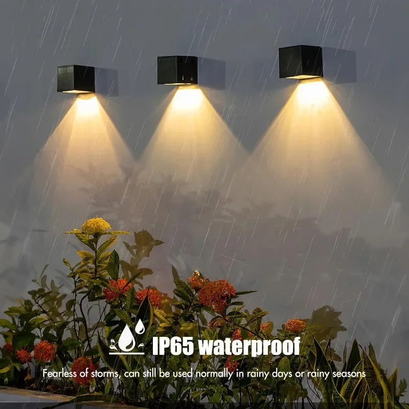 Modern Solar Wall Sconce