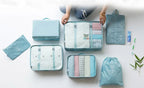 Valeroni 7-Piece Travel Packing Cube Set | Luggage Organizer