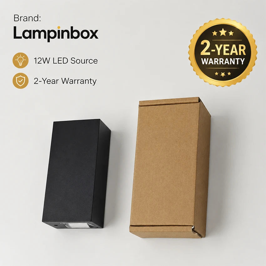 Minimalist Up/Down Outdoor Wall Light