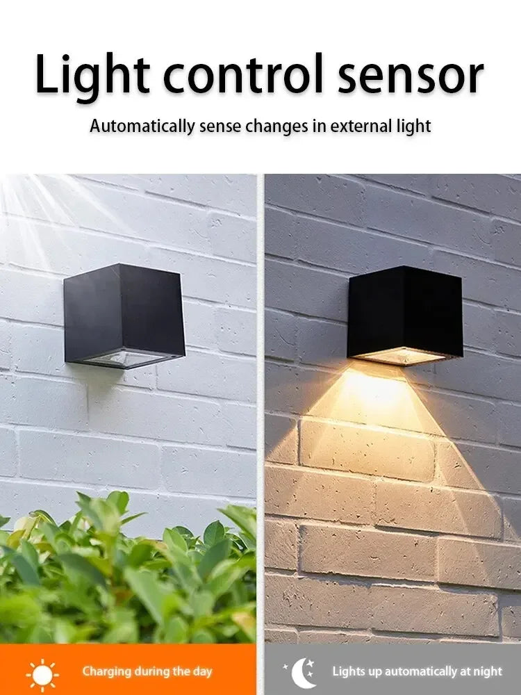 Modern Solar Wall Sconce