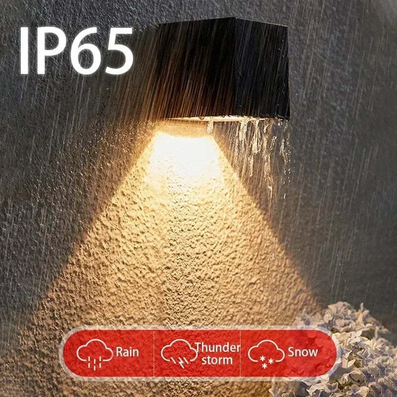 Modern Solar Wall Sconce