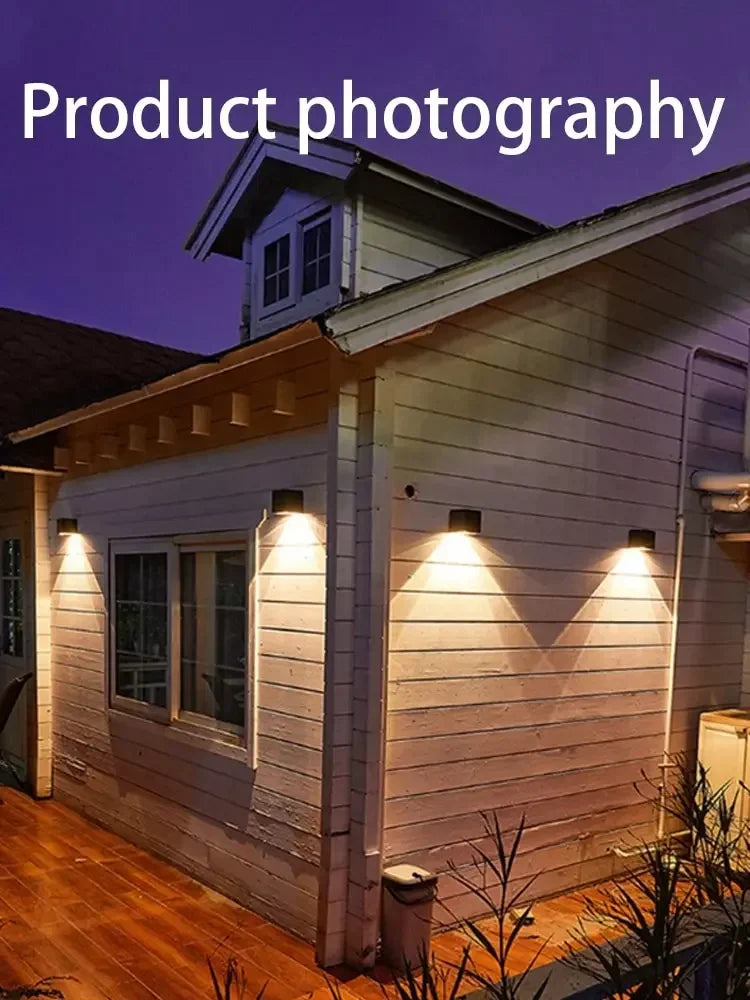 Modern Solar Wall Sconce