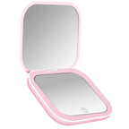 Valeroni LED Travel Makeup Mirror | Folding 1X/2X Magnification