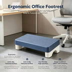 Ergonomic Under-Desk Footrest
