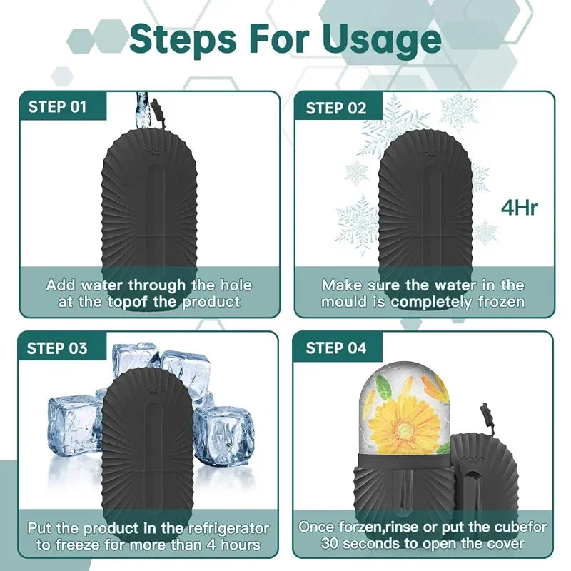 Cooling Facial Ice Roller Mold