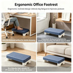Ergonomic Under-Desk Footrest