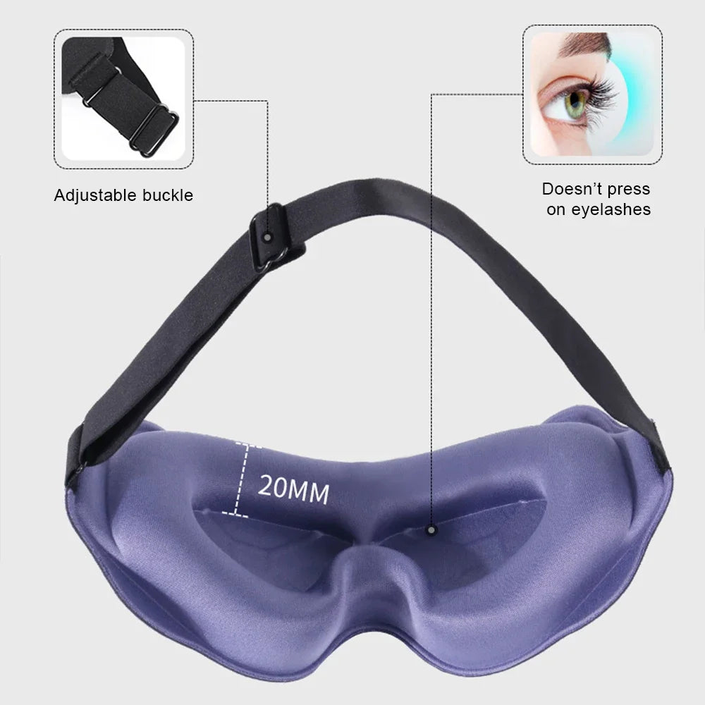 3D Contour Blackout Sleep Mask