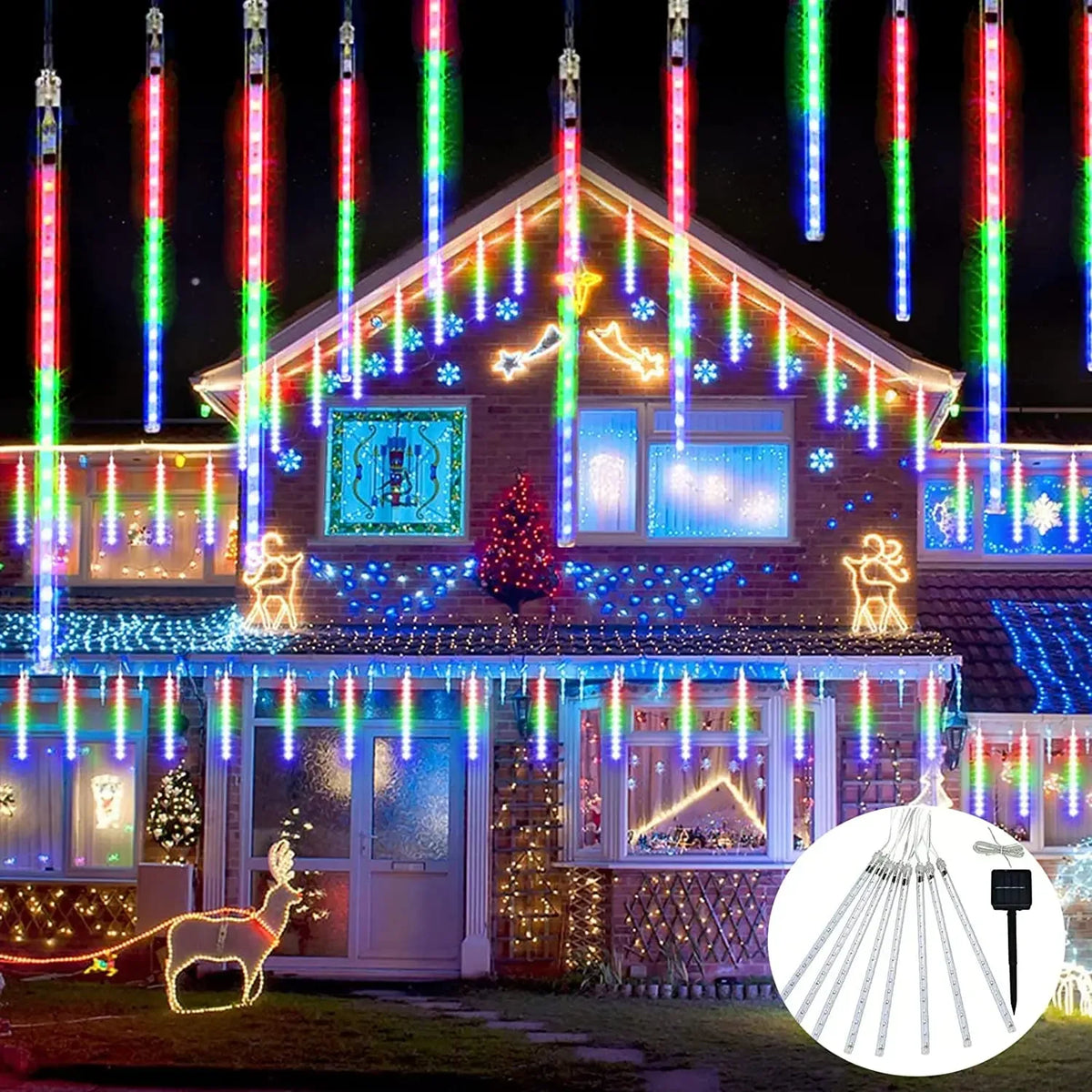 Solar Meteor Shower Lights