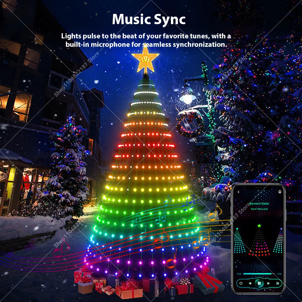 Smart 400LED Christmas Tree Lights