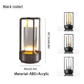 Valeroni Cordless Ambient Table Lamp | Rechargeable Touch Light
