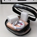 Mini Travel Tech Organizer Pouch