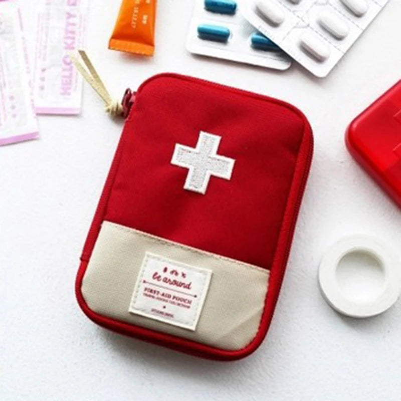 Compact Travel First-Aid Organizer
