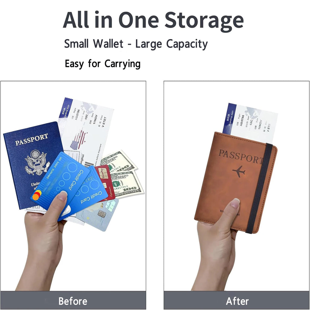 RFID Travel Passport Wallet