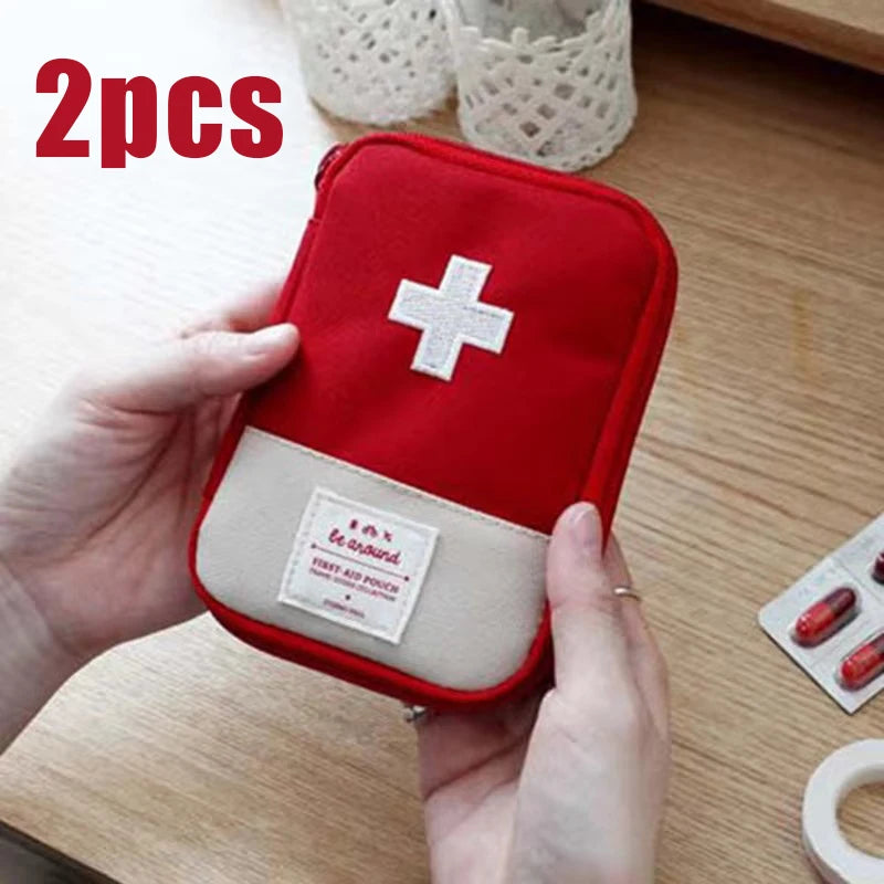 Compact Travel First-Aid Organizer