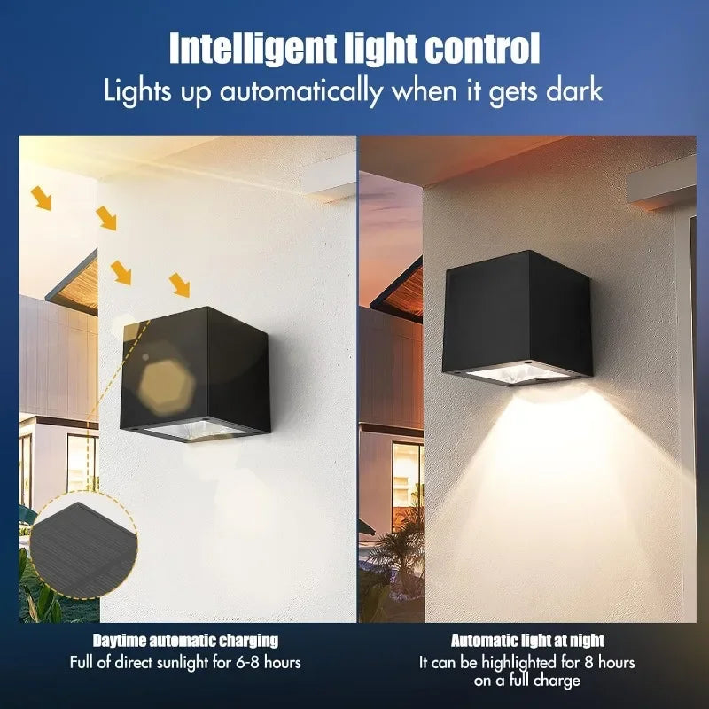 Modern Solar Wall Sconce