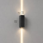 Minimalist Up/Down Outdoor Wall Light