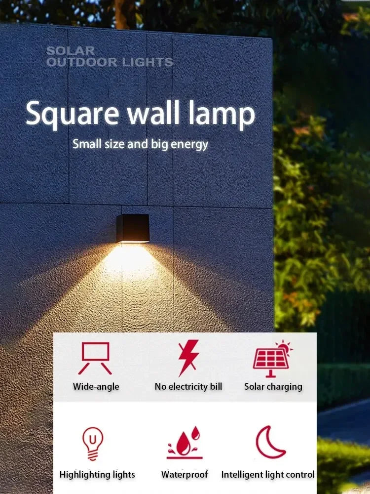 Modern Solar Wall Sconce